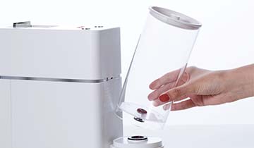 polti coffea apenas com agua da torneira