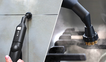 Polti Vaporetto Pro 100_Eco Power:limpeza de juntas de azulejos