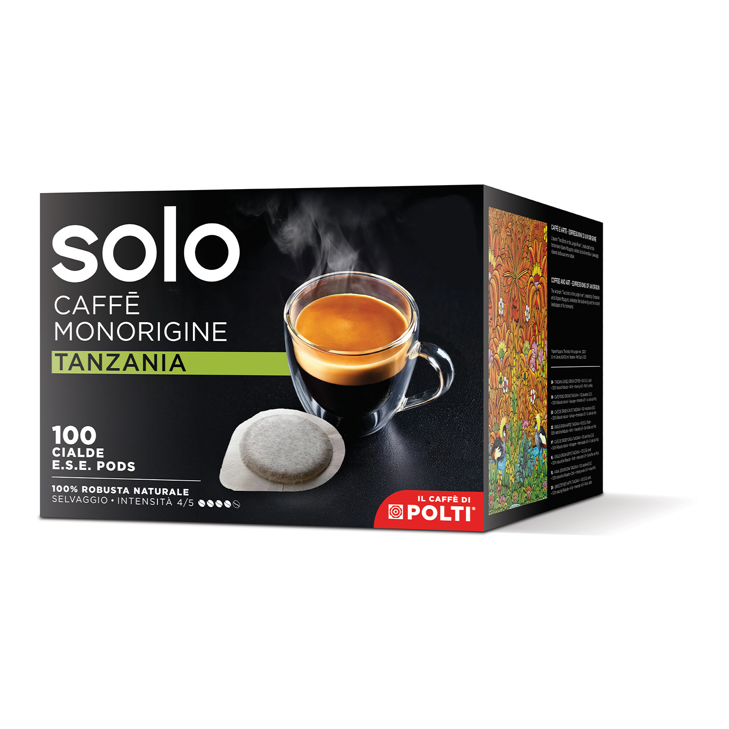 100 Capsula SOLO Caffè Monorigine Tanzania
