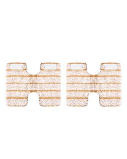 Kit de 2 panos para pavimentos delicados para Vaporetto Lecoaspira