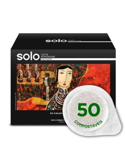 SOLO CAFFE MONORIGINE 50  VIETNAM CÁPSULAS E.S.E COMPOSTÁVEIS