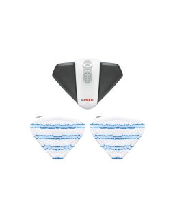 Escova triangular com 2 panos PAEU0400 para Polti Vaporetto Style