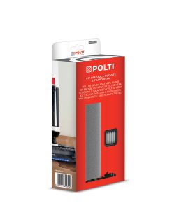 Kit com 1 escova de rolo e 1 filtro HEPA para Rollysteam