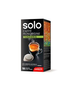 18 Cápsulas SOLO Caffè Monorigine Tanzania