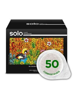 SOLO CAFFE MONORIGINE TANZANIA 50 CÁPSULAS E.S.E. COMPOSTÁVEIS 