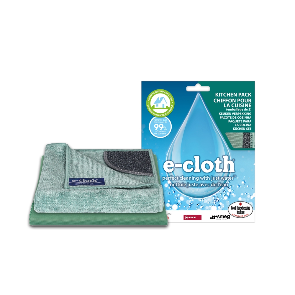 Polti E-Cloth kit 2 panos para cozinha