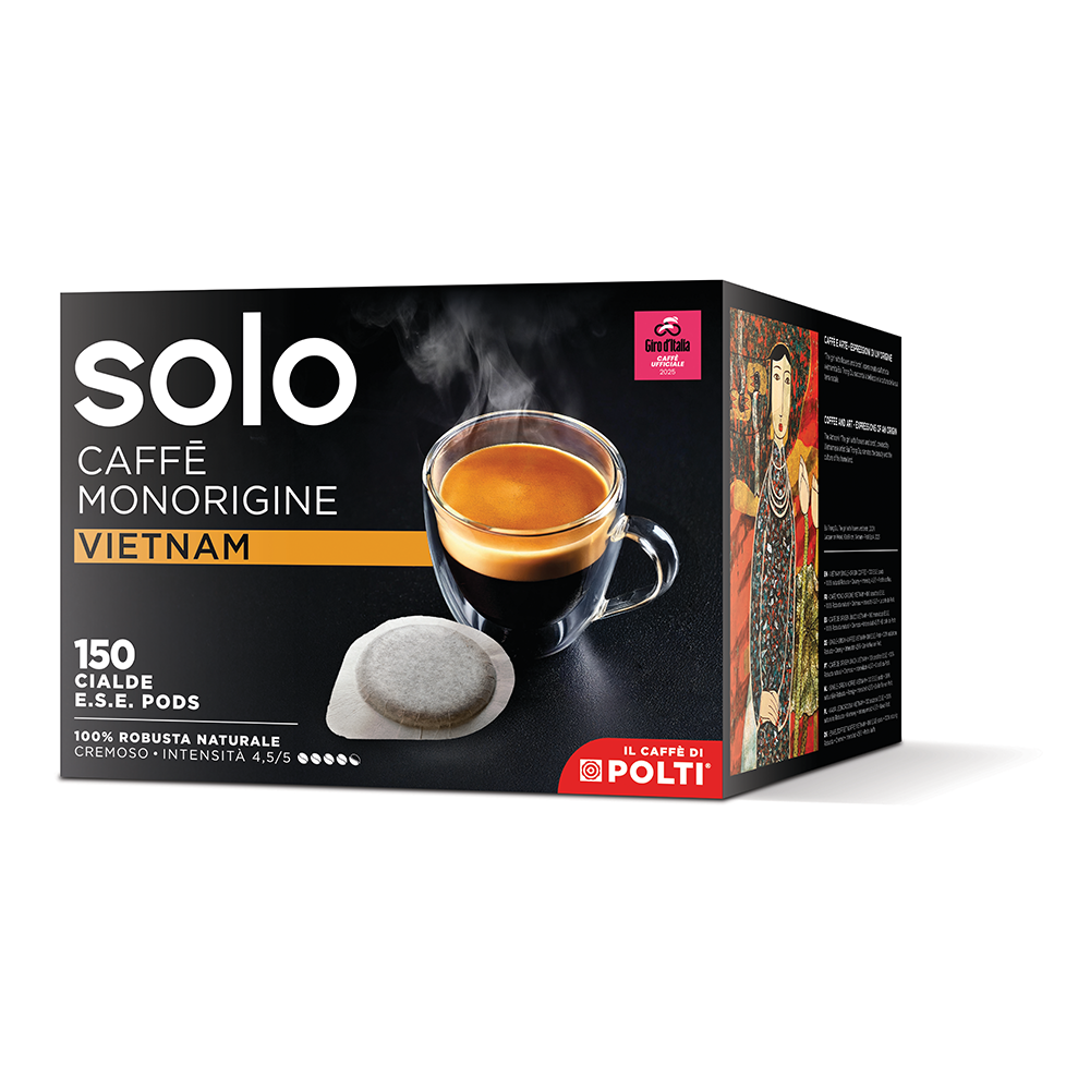 150 cápsulas SOLO Caffè Monorigine Vietnam 