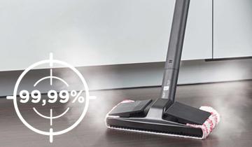 Vaporetto Eco Pro 3.0 parquet acari germi batteri