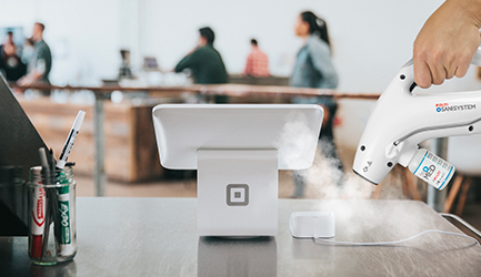 Polti Sani System: Desinfeção rápida