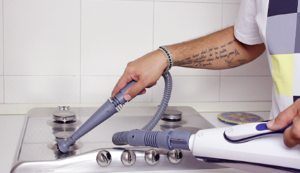 Polti Vaporetto: limpeza rápida