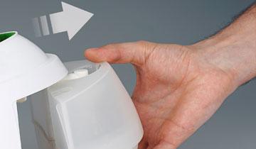 Vaporella Forever 657 Eco Pro - Easy to fill tank