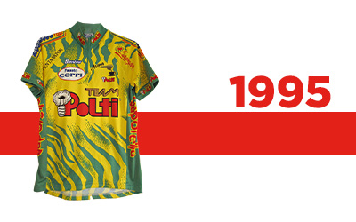 Team Polti Ciclismo - Maglia del 1995